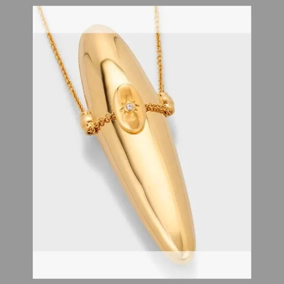 Zimmermann Gold Pendant Necklace